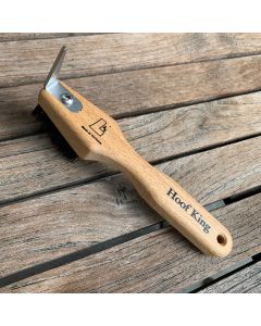 Hoof King Hufkratzer aus Holz mit Naturfaser
